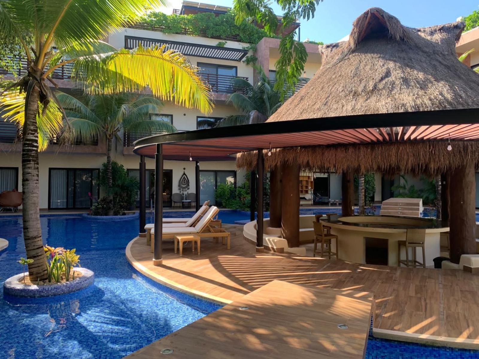 Casa De Lujo Ka'An Maya Acceso Swimup A La Piscina Tulum Eksteriør bilde